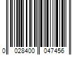 Barcode Image for UPC code 0028400047456
