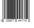 Barcode Image for UPC code 0028877441719. Product Name: DEWALT ACCESSORIES DEWALT 4-1/2 x1/4 x7/8  GP Metal Grinding Wheel
