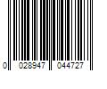 Barcode Image for UPC code 0028947044727