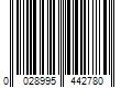 Barcode Image for UPC code 0028995442780