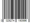 Barcode Image for UPC code 0029274190996. Product Name: Knape & Vogt Mfg Co Knape & Vogt White Steel Bracket 16 Ga. 7 in. L 360 lb