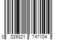 Barcode Image for UPC code 0029321747104