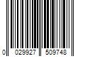 Barcode Image for UPC code 0029927509748. Product Name: Sun Zero Gramercy Room Darkening Rod Pocket Curtain Panel, Grey, 54X84
