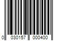 Barcode Image for UPC code 0030157000400