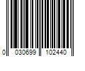 Barcode Image for UPC code 0030699102440. Product Name: Everbilt 8 in. Black Decorative Fleur-de-lis Strap Hinge (2-Pack)