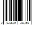Barcode Image for UPC code 0030699287260. Product Name: Everbilt 3-1/2 in. x 5/8 in. Radius Satin Nickel Squeak-Free Door Hinge (12-Pack)