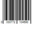Barcode Image for UPC code 0030772104590. Product Name: Head & Shoulders 2-in-1 Advanced Scalp Care with Aloe  Coconut Water  40 Fl Oz