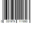Barcode Image for UPC code 0031979111893. Product Name: Johns Manville Sound Control R-19 Wall 144-sq ft Unfaced Fiberglass Batt Insulation | AU396S