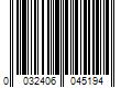 Barcode Image for UPC code 0032406045194