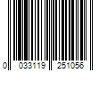Barcode Image for UPC code 0033119251056