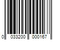 Barcode Image for UPC code 0033200000167