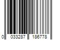 Barcode Image for UPC code 0033287186778. Product Name: RYOBI Door Hinge Template