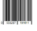 Barcode Image for UPC code 0033287191611. Product Name: RYOBI ONE+ 18V Cordless 4-1/2 in. Angle Grinder (Tool Only)