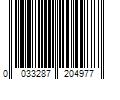 Barcode Image for UPC code 0033287204977. Product Name: RYOBI ONE+ 18V Cordless Soap Dispensing Scrubber (Tool Only)