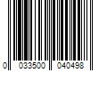 Barcode Image for UPC code 0033500040498