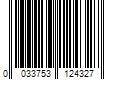 Barcode Image for UPC code 0033753124327