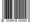 Barcode Image for UPC code 0033859020028. Product Name: Bigen Semi Permanent Hair Color  Eg3 Emerald Green  3 oz