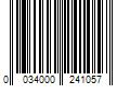 Barcode Image for UPC code 0034000241057