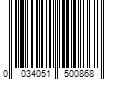 Barcode Image for UPC code 0034051500868