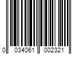 Barcode Image for UPC code 0034061002321