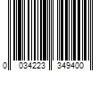 Barcode Image for UPC code 0034223349400. Product Name: Igloo Trailmate 52 Roller Cooler