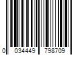 Barcode Image for UPC code 0034449798709. Product Name: Delta Spray Hose (Stainless Steel Braided 54-in) | RP80522