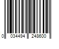 Barcode Image for UPC code 0034494248600. Product Name: Mbl Usa MBL 4L860A General Utility V-Belt Sleeved 0.5 x 86 in.