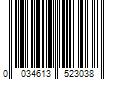 Barcode Image for UPC code 0034613523038. Product Name: BOND 30-in W Black Steel Wood-Burning Fire Pit | 52303