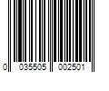 Barcode Image for UPC code 0035505002501. Product Name: A.O. Smith Signature 100 40-Gallons Short 6-year Warranty 4500-Watt Double Element Electric Water Heater | E6-40R45DV