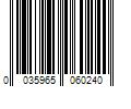 Barcode Image for UPC code 0035965060240. Product Name: MARSHALLTOWN Drywall Taper  Banjo  Soft-Grip Handle  Aluminum  6024