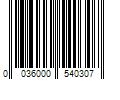 Barcode Image for UPC code 0036000540307. Product Name: Kimberly Clark Huggies Snug & Dry Baby Diapers  Size 5  156 Ct (Select for More Options)