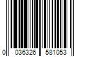 Barcode Image for UPC code 0036326581053. Product Name: SKL Home SUNSAFE Kali Curtain Panel