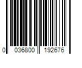 Barcode Image for UPC code 0036800192676
