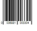Barcode Image for UPC code 0036881003304