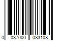 Barcode Image for UPC code 0037000083108. Product Name: Dawn Professional Dish Detergent - 1 gallon pump