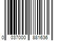 Barcode Image for UPC code 0037000881636