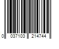 Barcode Image for UPC code 0037103214744. Product Name: Apex Tools Group Llc Nicholson 21474 Plastic File Handle With Insert