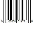 Barcode Image for UPC code 003800014796