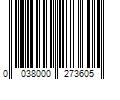 Barcode Image for UPC code 0038000273605