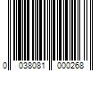 Barcode Image for UPC code 0038081000268. Product Name: Alfred Alfred s Basic Adult Piano Course: Sacred Book 2