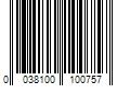 Barcode Image for UPC code 0038100100757. Product Name: Purina Pro Plan 4 lb Sensitive Skin and Stomach Salmon Dog Food