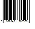Barcode Image for UPC code 0038345380266. Product Name: Haynes Repair Manuals GM: Malibu  Alero  Cutlass & Grand Am   97 00 (Haynes Repair Manual)