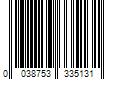 Barcode Image for UPC code 0038753335131. Product Name: Oatey 33513 3/4 in. CTS J-Hook