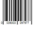 Barcode Image for UPC code 0039003097977. Product Name: Shepherd 10 in. Black Rubber and Steel Pneumatic Rigid Plate Caster with 350 lb. Load Rating