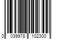 Barcode Image for UPC code 0039978102300