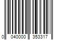 Barcode Image for UPC code 0040000353317