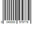 Barcode Image for UPC code 0040000579779