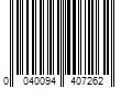 Barcode Image for UPC code 0040094407262. Product Name: Hamilton Beach 1-Cup Black Espresso Machine