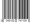 Barcode Image for UPC code 0040102741104. Product Name: Andis GTX-Z Gold Deep-Tooth Blade (74110)