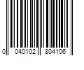 Barcode Image for UPC code 0040102804106